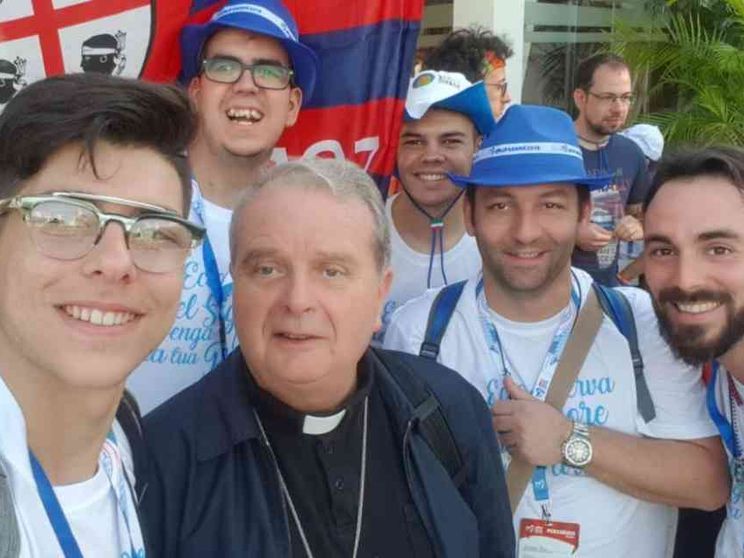 Il cardinale Miglio e le sue 37 Gmg: «Ci sarò anche a Lisbona»