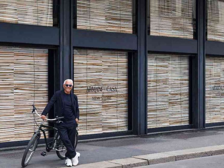 L’imprenditore secondo Giorgio Armani: «Serve coscienza. Ed esserci, sempre»