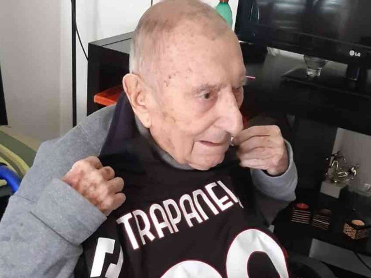 Trapanelli, il nonno della Serie A compie 99 anni