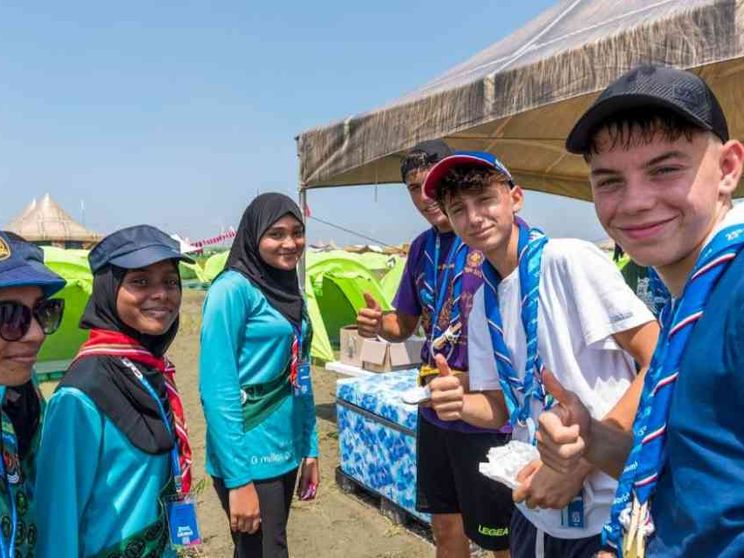 Gli scout al Jamboree in Corea del Sud, apostoli di fraternità