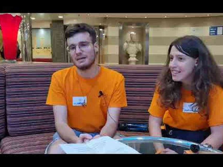 La nave dei pellegrini, da Civitavecchia verso la GMG di Lisbona