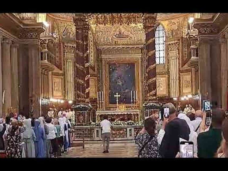 A S.Maria Maggiore la nevicata miracolosa di papa Liberio