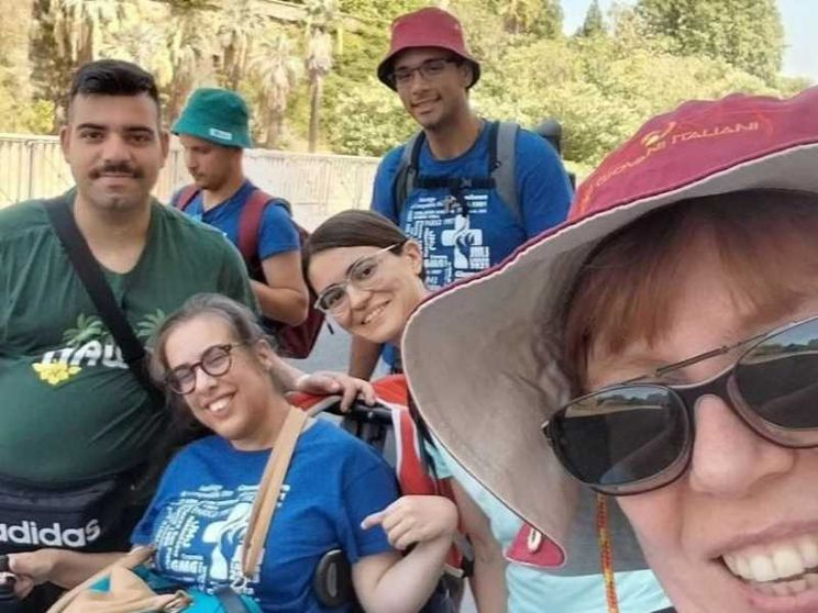 «Io, disabile, a Lisbona grazie agli amici»