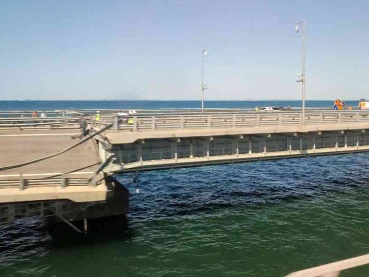 Kiev: «Nostri gli attacchi al ponte di Crimea. Ecco il video del drone»