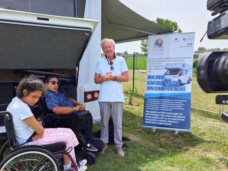 "Ridurre l'Iva sui camper per disabili, una battaglia di civiltà"
