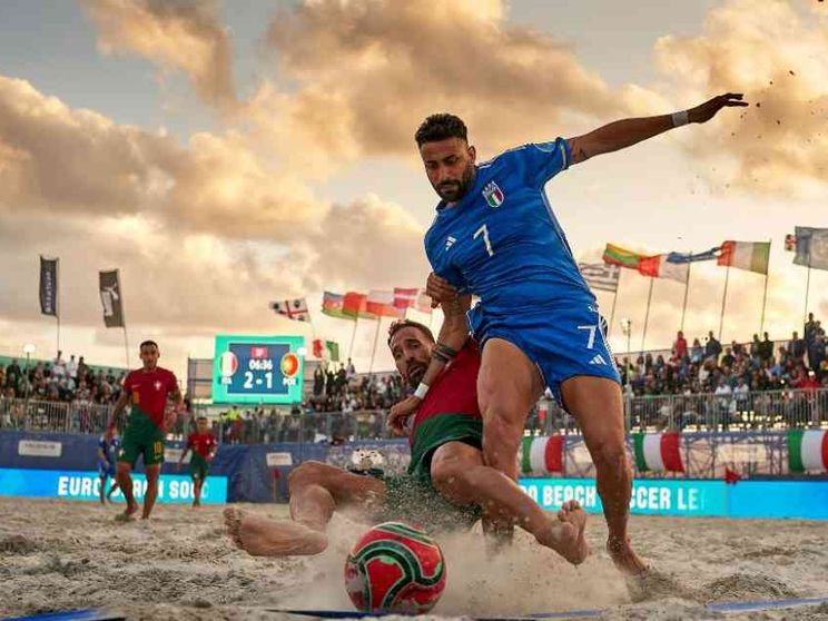 Azzurri campioni, il boom del calcio in spiaggia