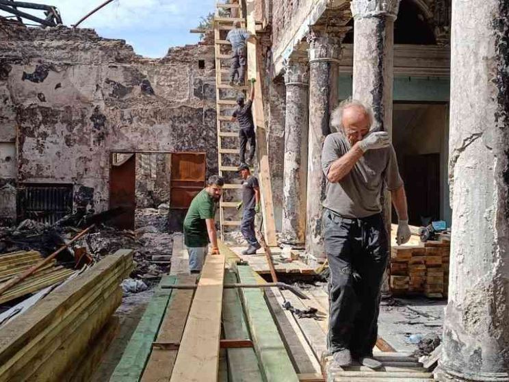 A Kherson l'Italia ricostruisce la cultura