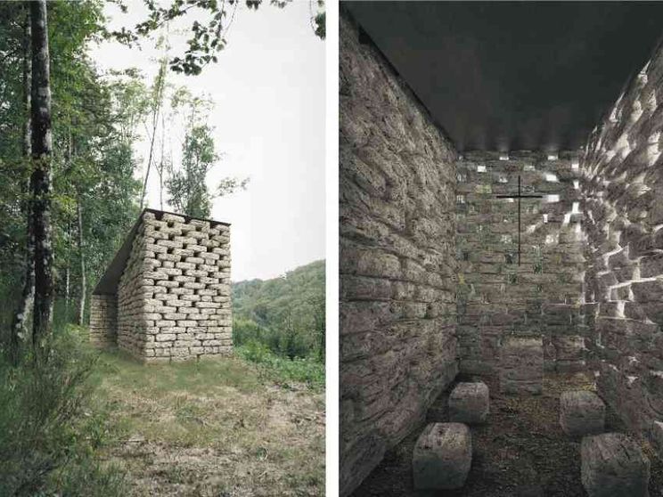 Ecco come sarà la nuova cappella nel bosco della Verna