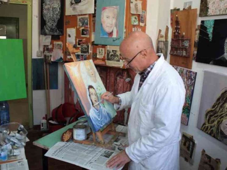 «Dall’ergastolo il mio dono al Papa: un quadro che ho dipinto pregando»