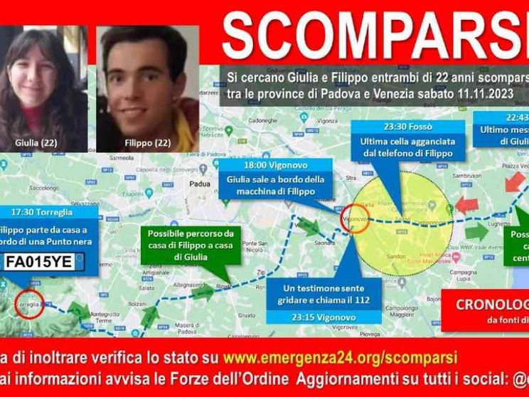 Il mistero degli ex fidanzati scomparsi, si intensificano le ricerche