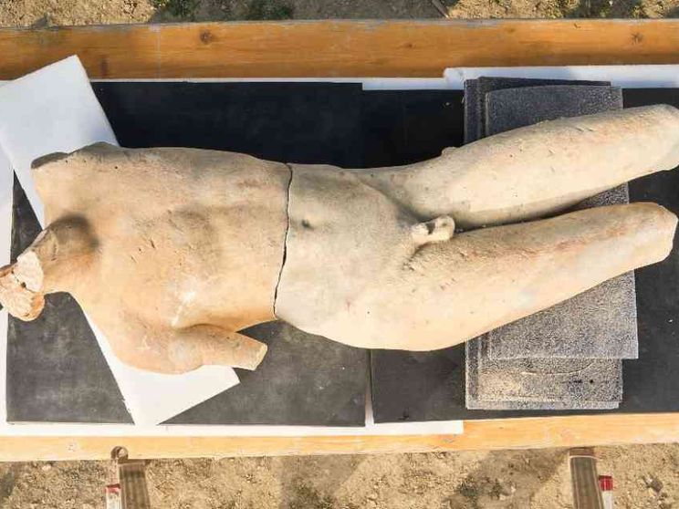 Nuove scoperte a San Casciano: dagli scavi emerge una statua di Apollo