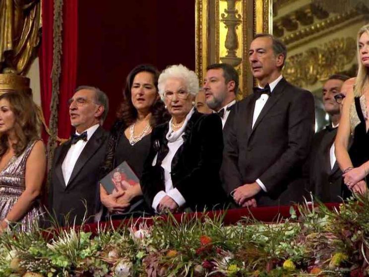 Scala, Liliana Segre regina sul Palco Reale per "Don Carlo"