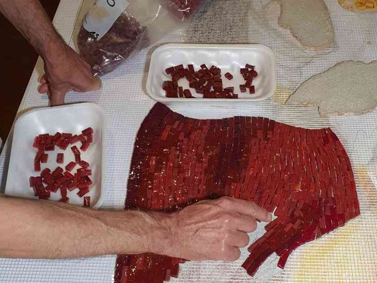 «I miei mosaici in dono al Papa»