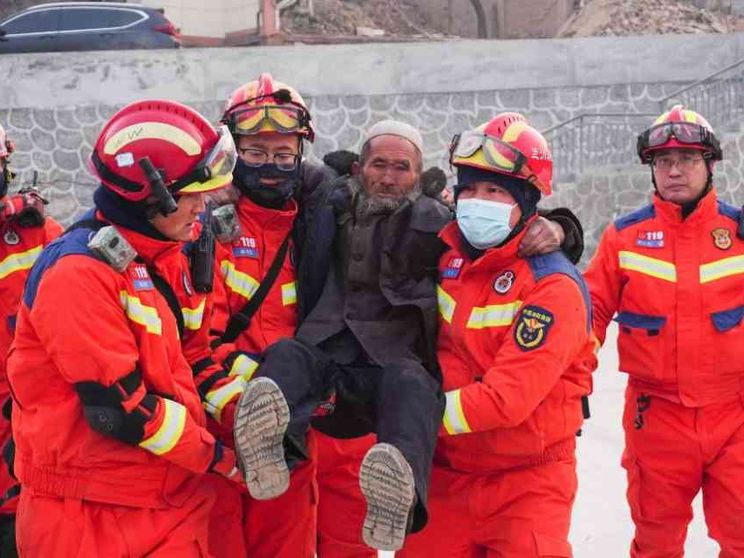 Sisma in Cina, almeno 118 le vittime