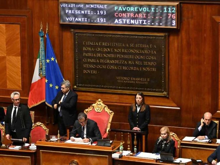 Sì blindato al Senato: la legge di bilancio passa con la fiducia