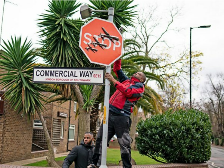 L'ultima opera di Banksy è stata rubata un'ora dopo l'esposizione