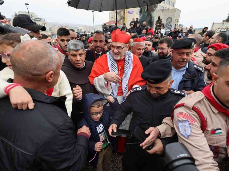 L'omelia di Pizzaballa nella notte di Natale