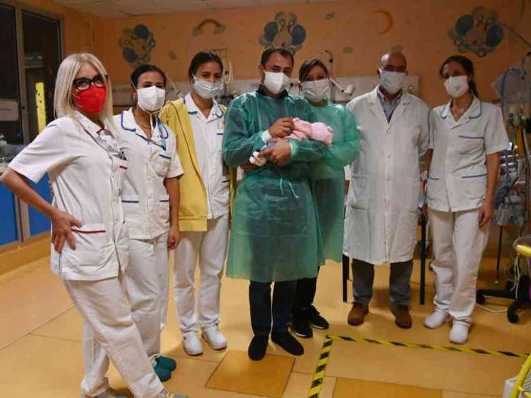 Peso alla nascita: 800 grammi. I miracoli dei “bimbi piuma”