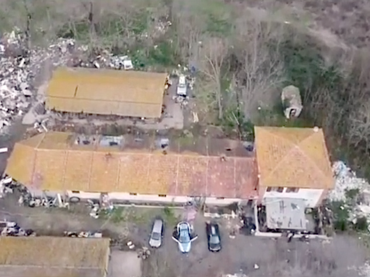 Sequestrata maxidiscarica abusiva a Roma