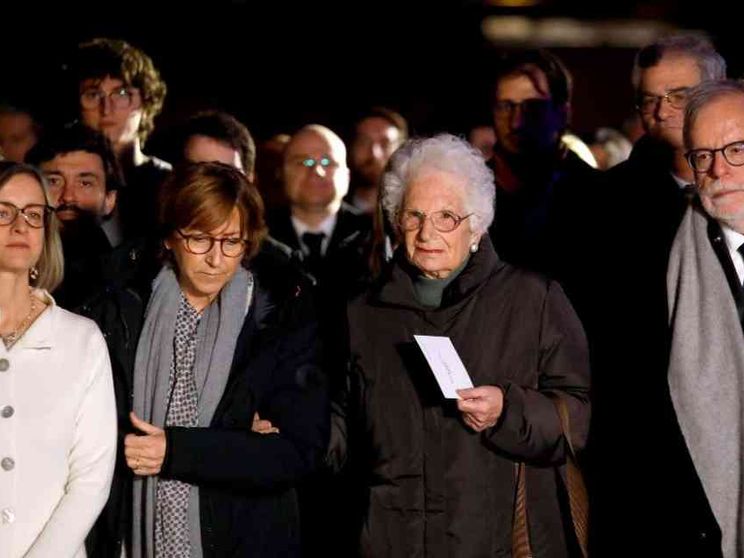 Segre al Binario 21: «Non rispondo in quanto ebrea delle azioni di Israele»