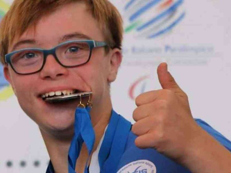 Riccardo “cuor di leone”, il re della ginnastica (con la sindrome di Down)