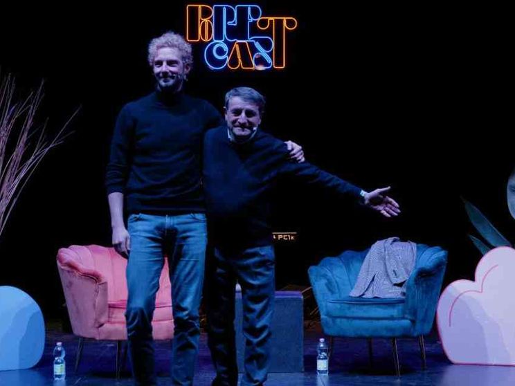 Poretti-D'Avenia, dialogo a teatro sulla scuola, la vita e Dio