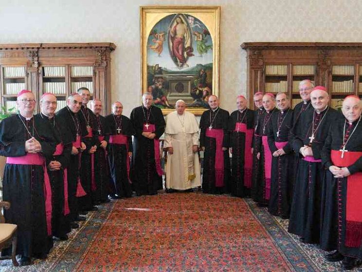 I vescovi del Veneto dal Papa. Moraglia: invitati all’audacia