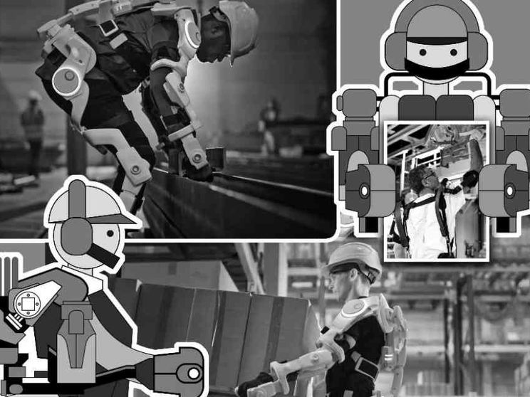 Braccia di ferro in fabbrica. Come si lavora con l'esoscheletro