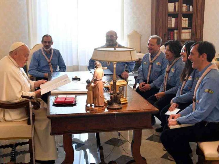 Il Papa riceve l’Agesci che compie 50 anni. «Per noi incoraggiamento nel cammino»