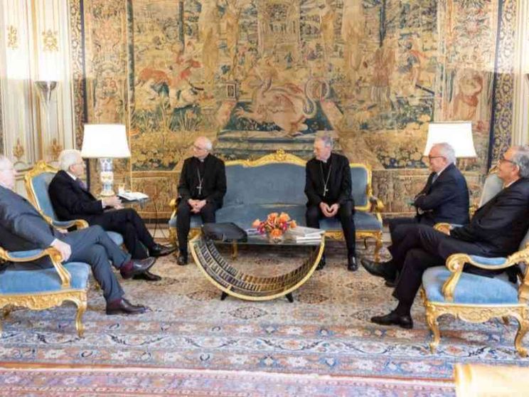 Tv2000 e Radio inBlu2000 dal presidente Mattarella