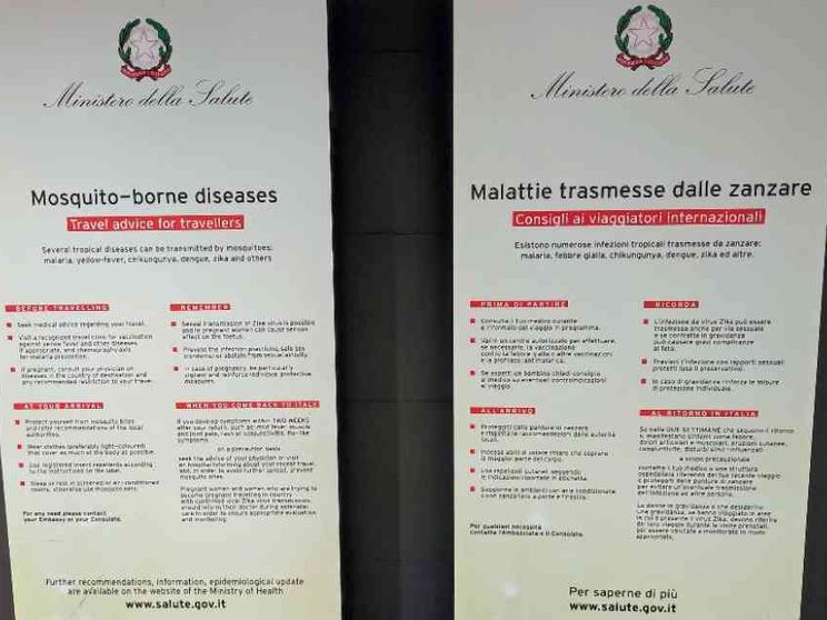 Allerta per la Dengue, ma al momento in Italia la situazione è sotto controllo