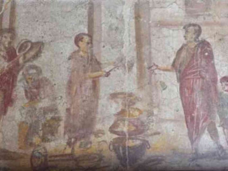 Cibo e svaghi dei Romani riemergono dalle ceneri di Pompei