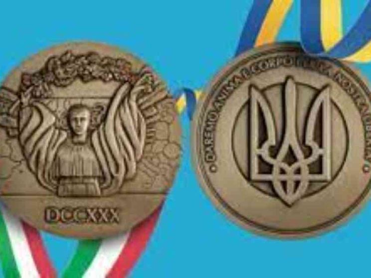 Una medaglia della Zecca per la resistenza ucraina