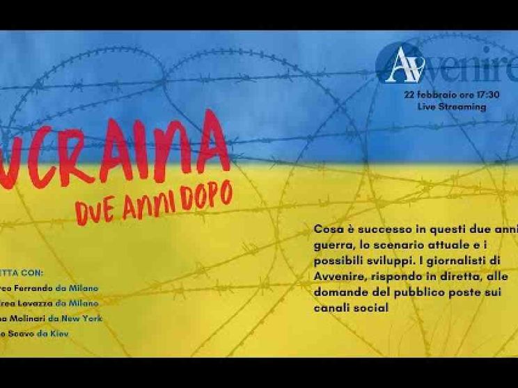 Due anni di guerra in Ucraina, un podcast e il video della diretta web
