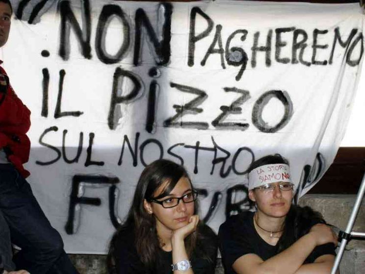 In Sicilia a denunciare il racket per la prima volta sono stati gli operai