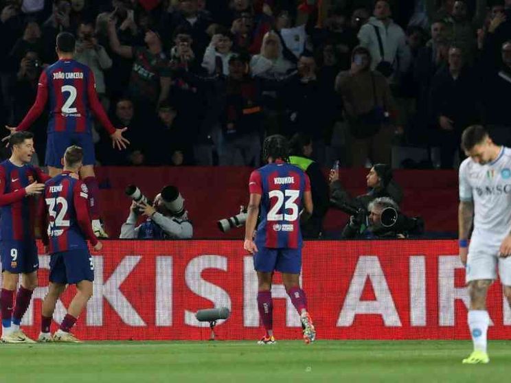 Napoli, l'Europa finisce a Barcellona