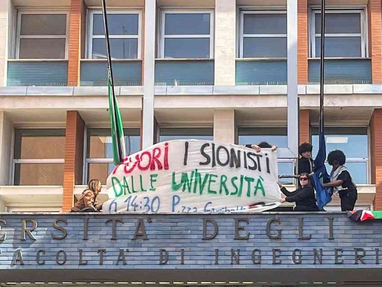 Alla Federico II e alla Sapienza contestati Molinari e Di Cesare