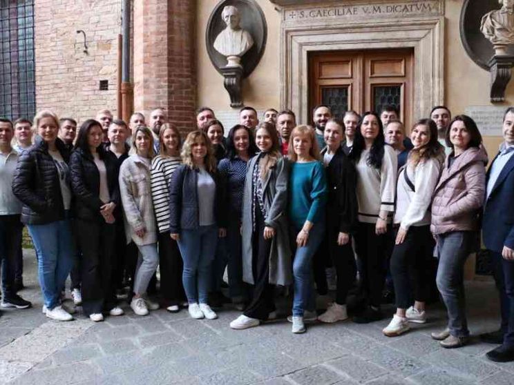 I coristi di Kiev a Siena: quei concerti a lume di candela e sotto le bombe