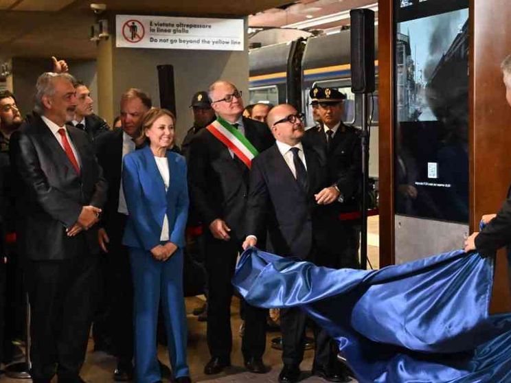 Roma, alla Stazione Tiburtina un'installazione ricorda la razzia del Ghetto