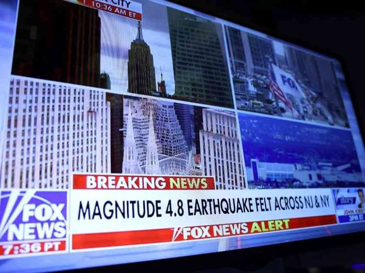 Trema la Grande Mela: paura ma nessun danno