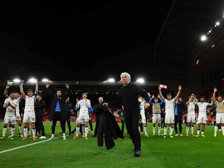 Atalanta nella storia: vince 3 a 0 a Liverpool