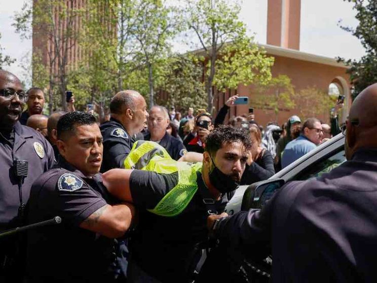 Guerra in Medio Oriente, la protesta mite degli universitari Usa