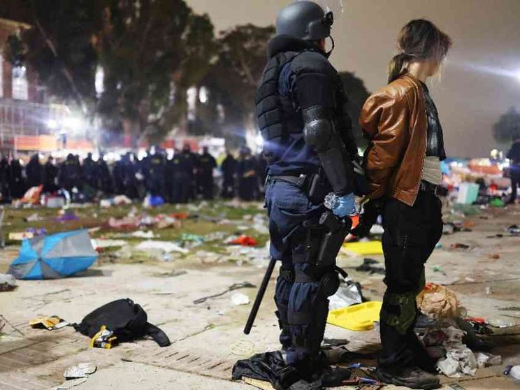 Violenze e scontri, nei campus Usa oltre 2mila fermati. L'appello di Biden