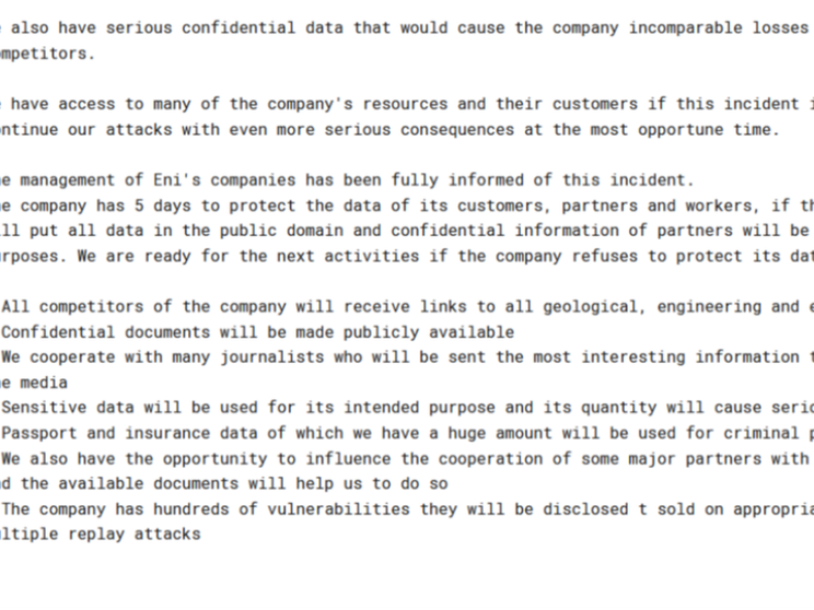 Faide, pressioni, affari: cosa c'è dietro al cyberattacco alla controllata Eni
