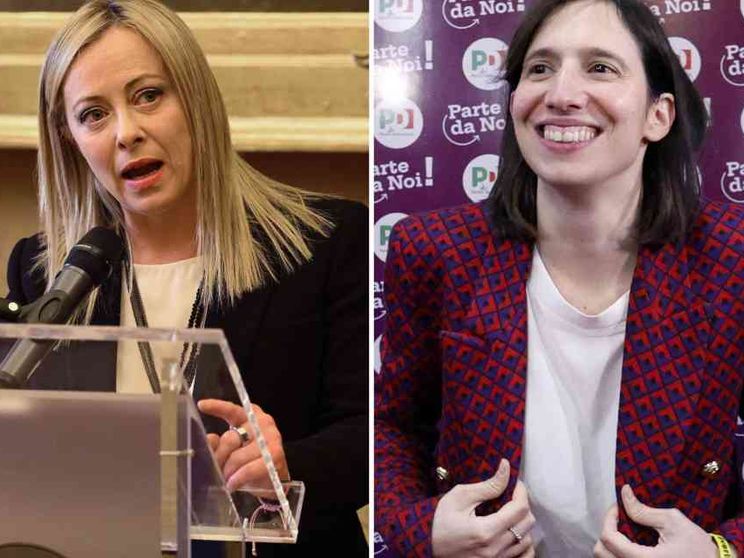 Lavoro, diritti, guerra, Europa: Elly e Giorgia due Italie a confronto