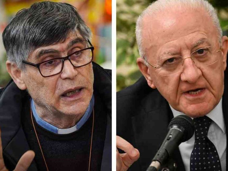 Patriciello: «Caro De Luca, lei non offende me ma la mia povera gente»