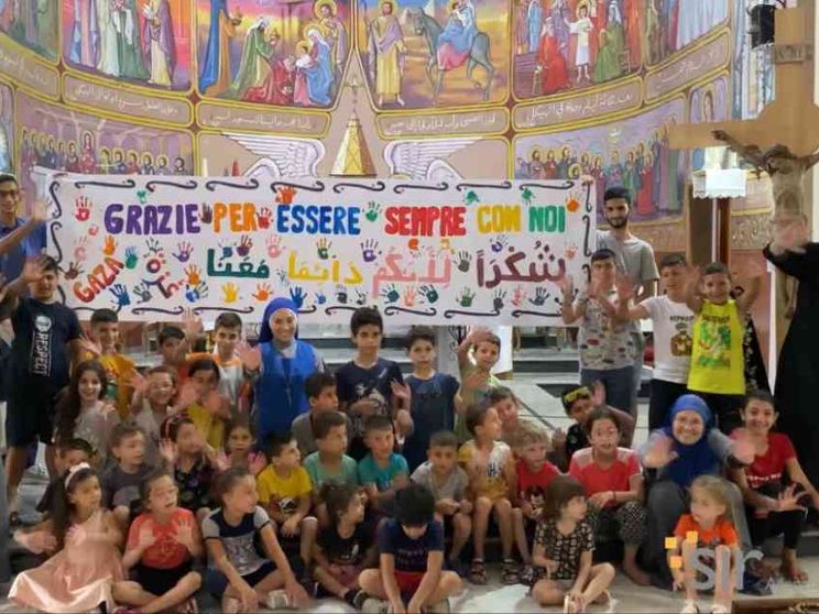 Il video saluto dei bambini di Gaza al Papa