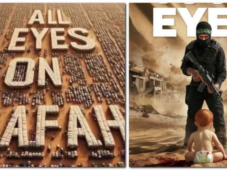 Occhi su Rafah o sul 7 ottobre? La propaganda di guerra via Instagram