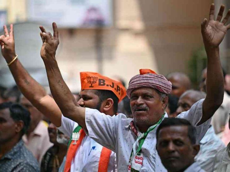 Modi, al governo da 10 anni, verso la vittoria (con brivido)