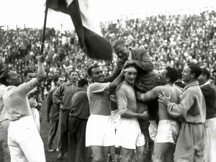 Gli azzurri del '34, condannati a vincere